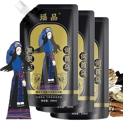 Ginger Plant Extract Anti-Hair Loss Hair Shampoo (PACK OF 3)👈