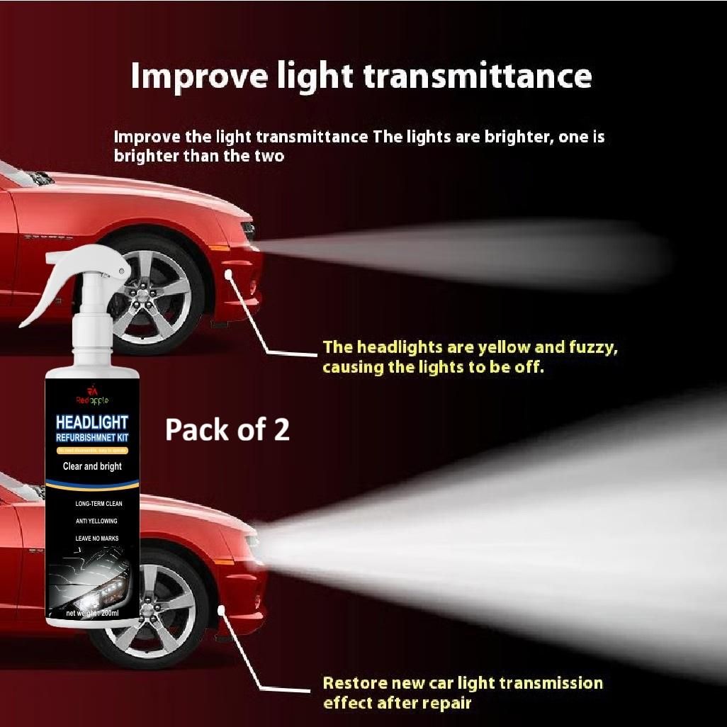 Automotive Headlight Restoration Spray ( Buy 1 Get 1 )
