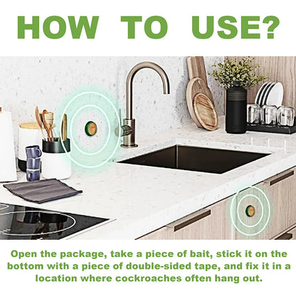 Natural & Eco-Friendly Powerful Cockroach Bait (Buy 1 Get 1 Free)