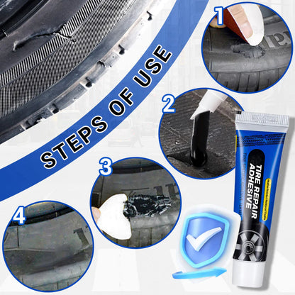 Weather-Resistant Waterproof Flexible Tire Repair Adhesive (Buy1 Get 1 FREE)