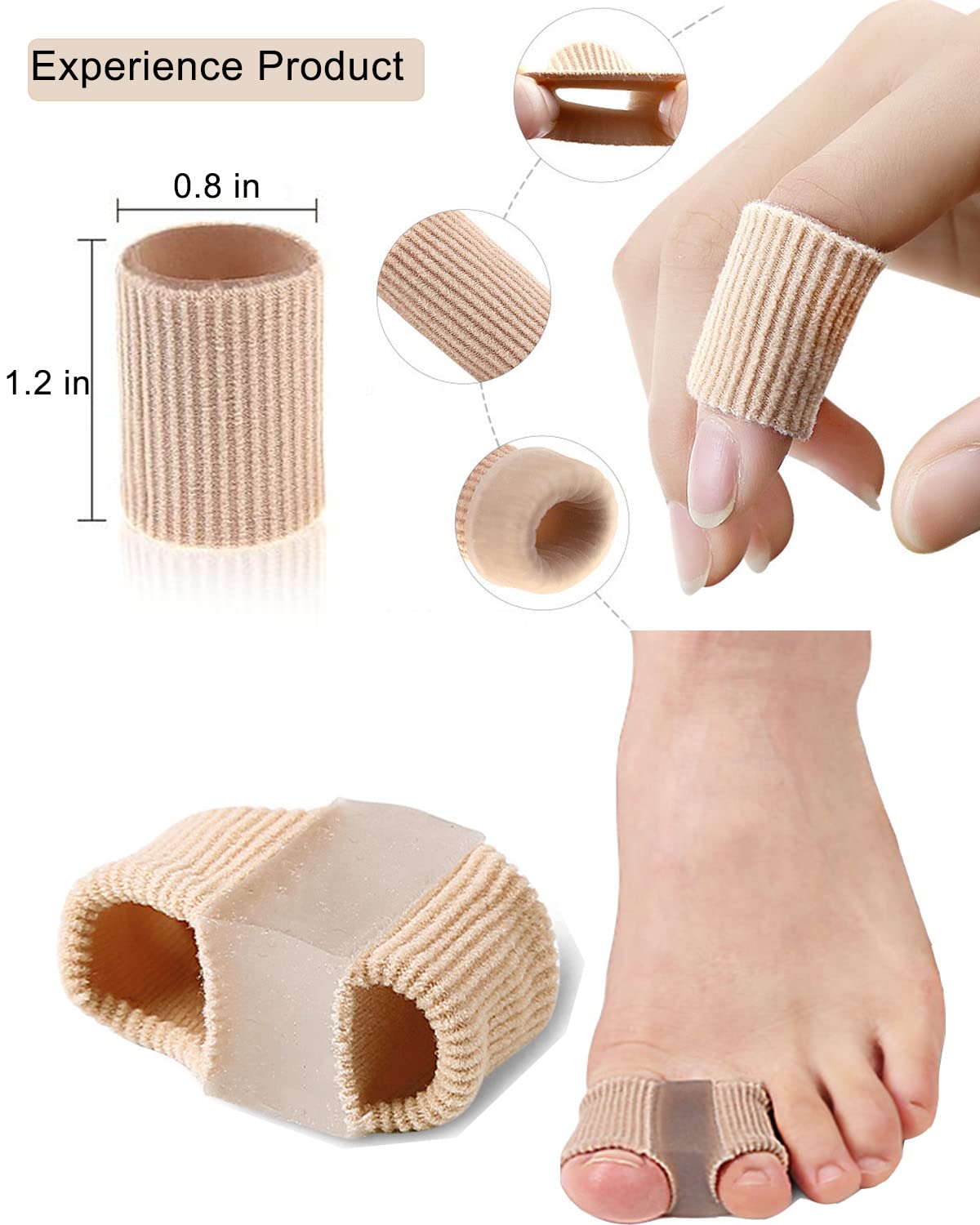 Neslemy™ Premium Elastic Toe Separators – Comfortable Pain Relief & Alignment