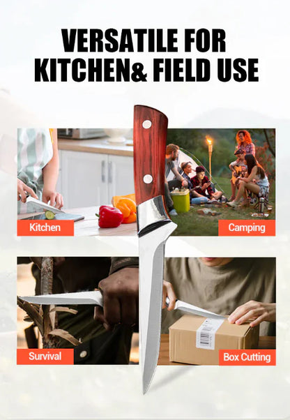 Stainless Steel Japanese Boning Knife - Chef's Favorite Knife