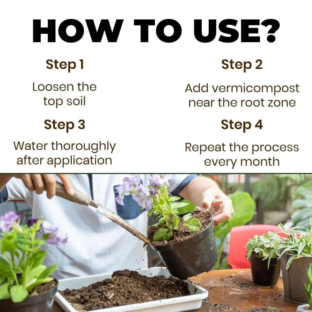 Organic Vermicompost MIx 500gms