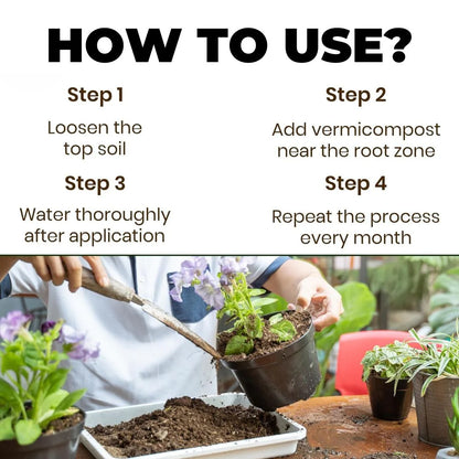 Organic Vermicompost MIx 500gms